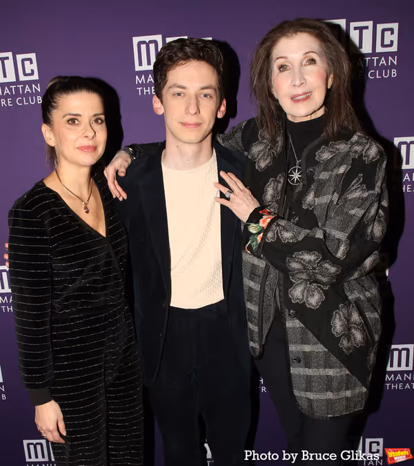 Jeanine Serralles, Andrew Barth Feldman and Joanna Gleason Photo