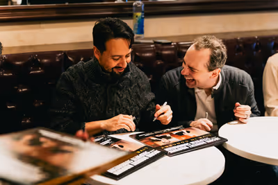 Lin-Manuel Miranda and Jason Robert Brown Photo
