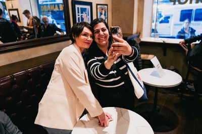 Katrina Lenk and fan Photo