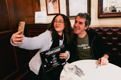Jason Robert Brown and fan Photo