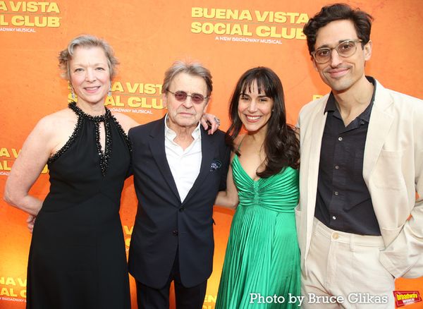 Lisa Rinehart, Mikhail Baryshnikov, Patricia Delgado and Justin Peck  Photo