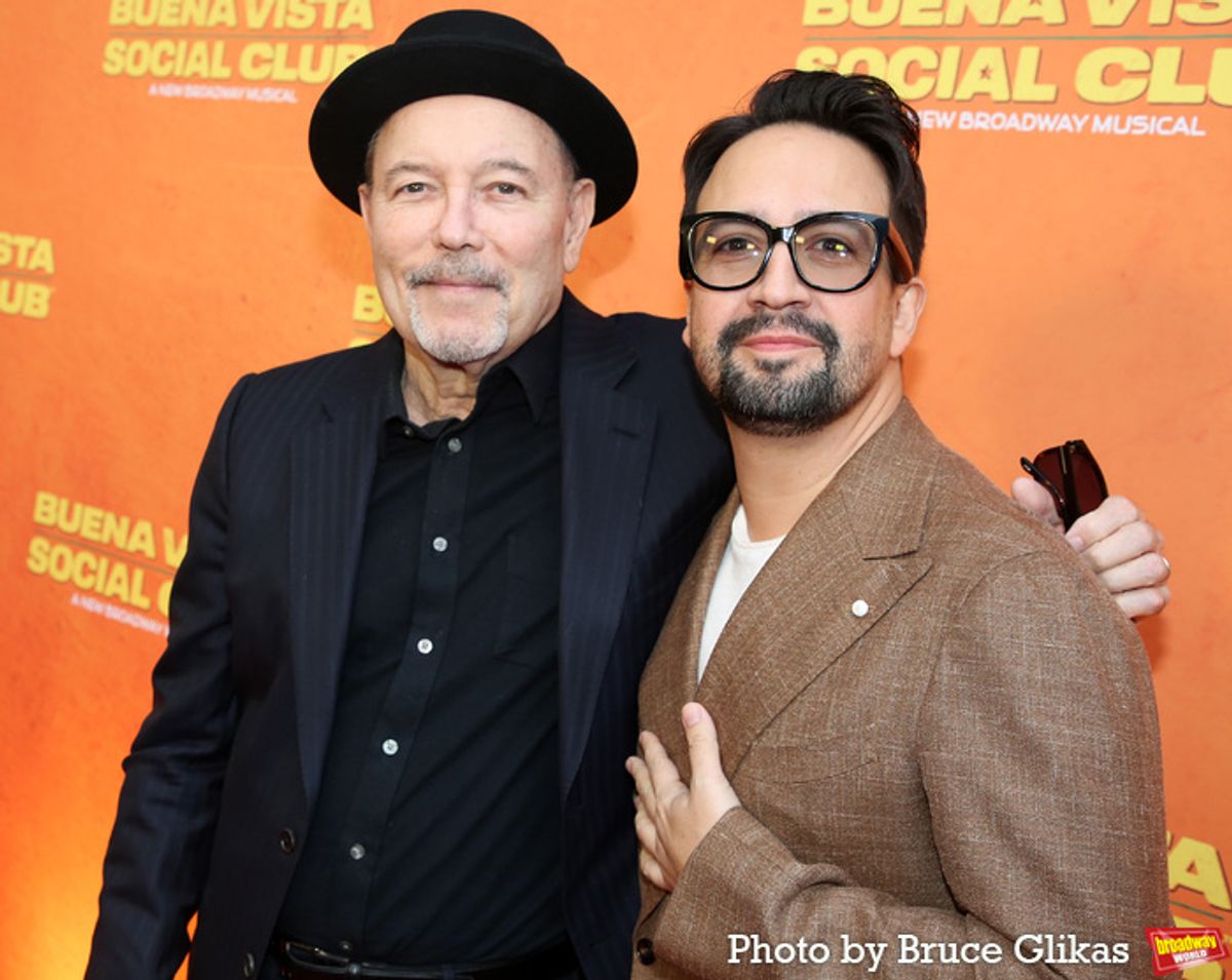 Rubén Blades and Lin-Manuel Miranda at 
