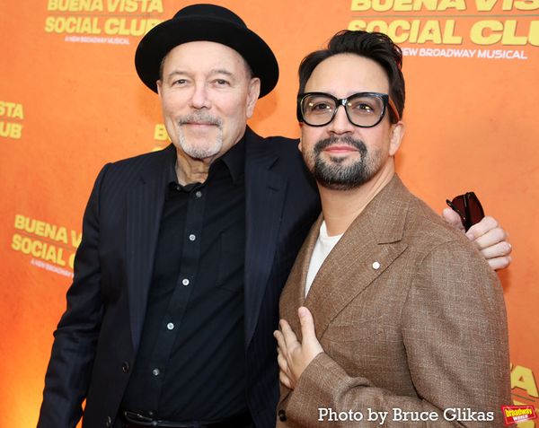 Rubén Blades and Lin-Manuel Miranda Photo
