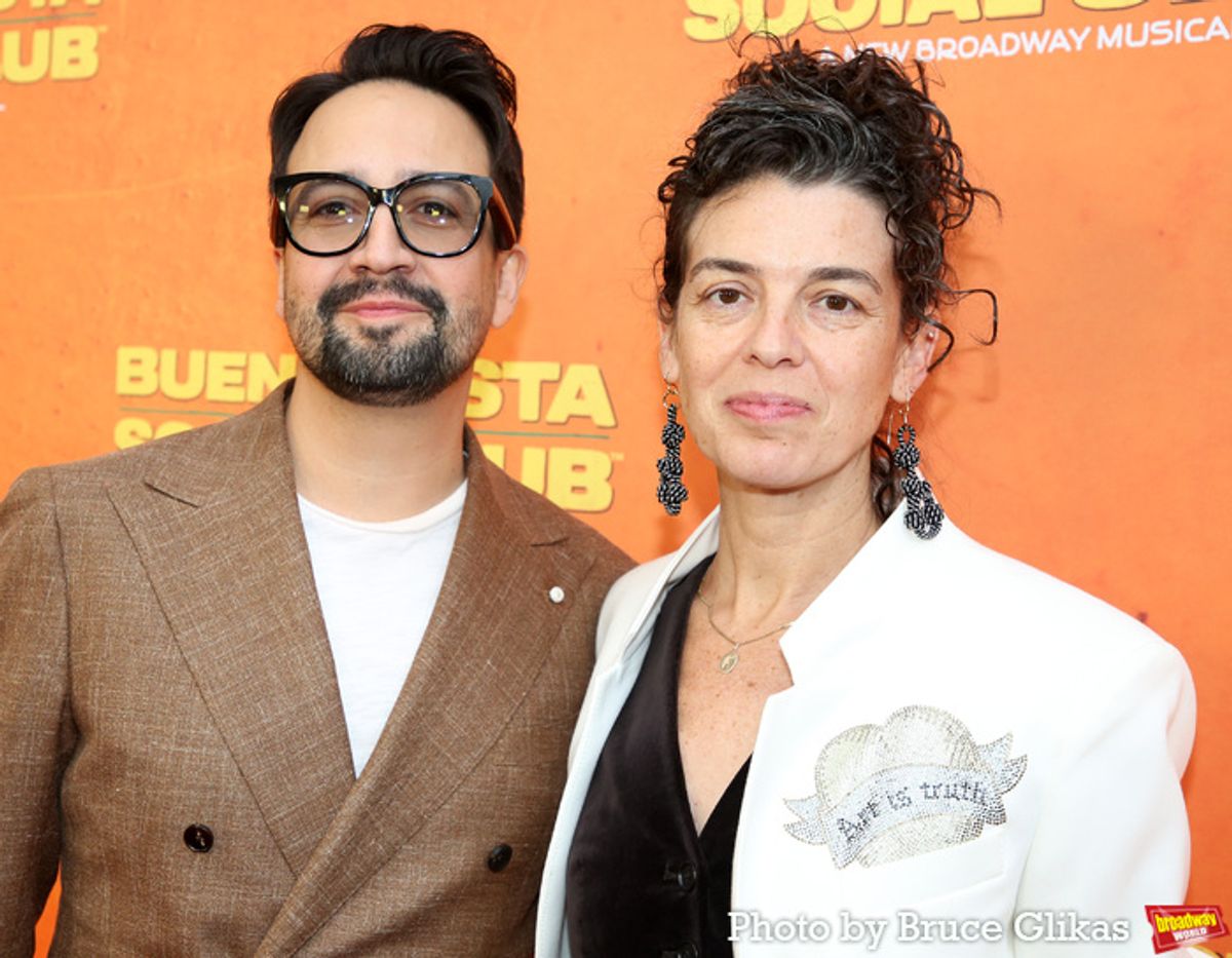  Lin-Manuel Miranda and Quiara Alegría Hudes at 
