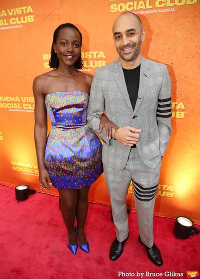Lupita Nyong'o and Director Saheem Ali  Photo