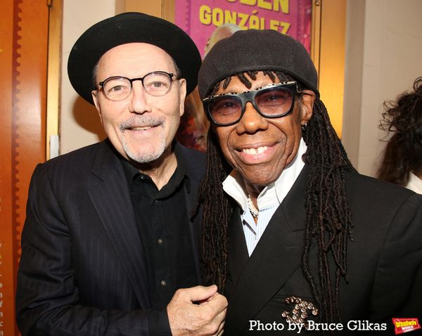 Rubén Blades and Nile Rodgers Photo