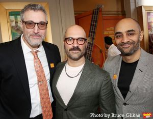 Orin Wolf, Marco Ramirez and Saheem Ali @ BroadwayWorld Orin Wolf, Marco Ramirez and Saheem Ali Photo