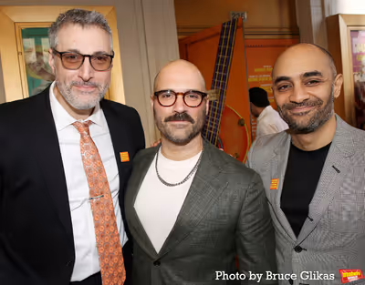 Orin Wolf, Marco Ramirez and Saheem Ali Photo