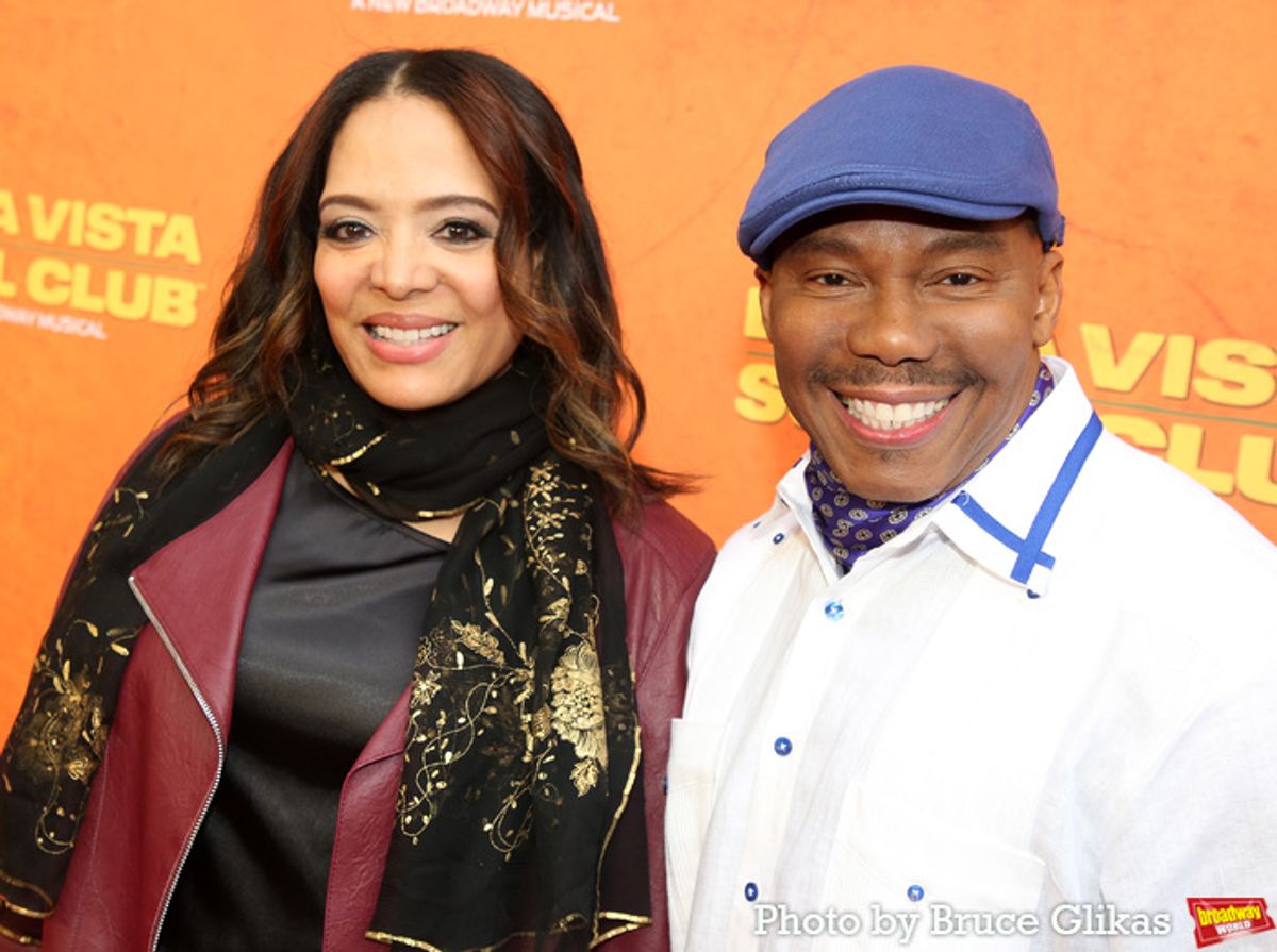 Luna Lauren Velez and Erik King at 