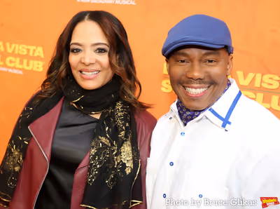 Luna Lauren Velez and Erik King Photo