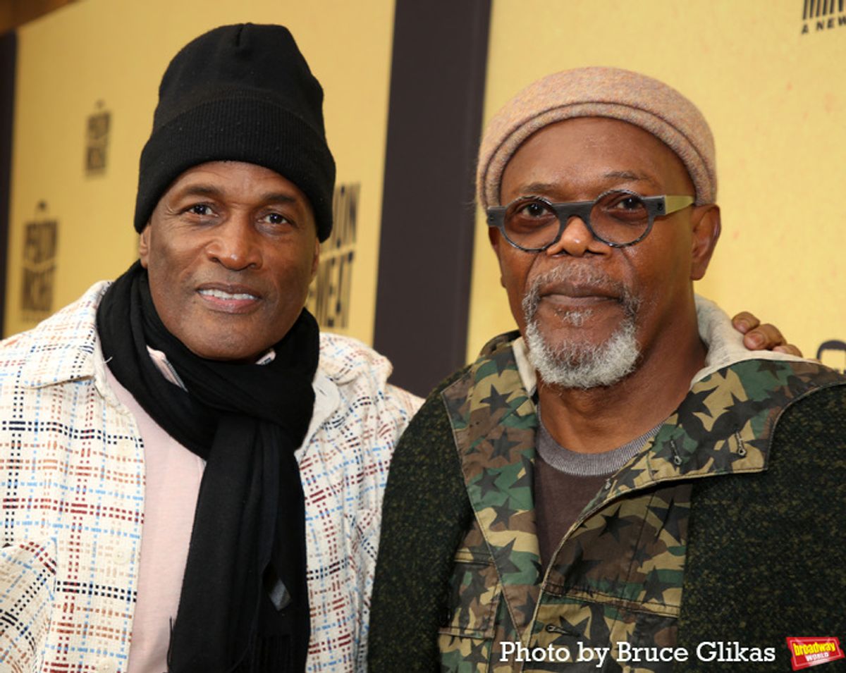 Kenny Leon and Samuel L. Jackson at 
