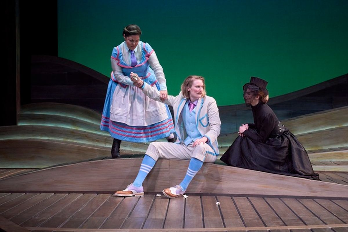 Jessie Cope Miller, Grayson Heyl, Ángela Utrera at 