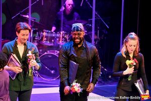 Steven Booth, Aaron Harrington and Kirsten Scott Photo