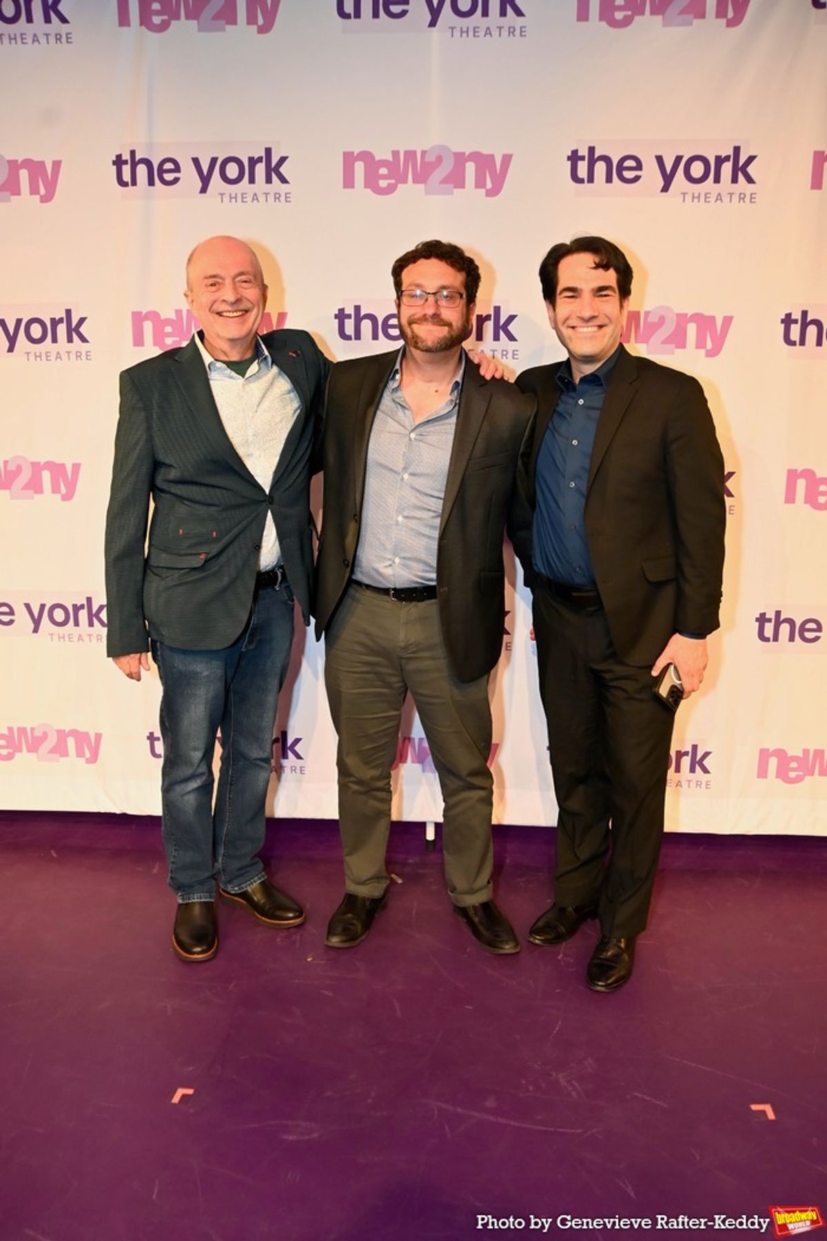 Joseph Church, Jeff Bienstock (Book, Lyrics) and Stephen Nachamie at 