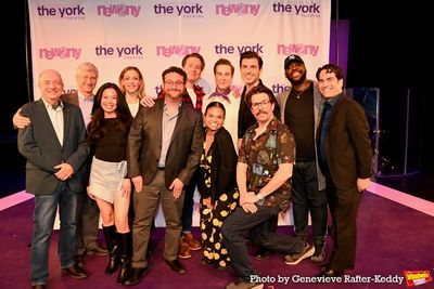 Joseph Church, Stephen Nachamie and Jeff Bienstock join with the cast-David Garrison, Photo