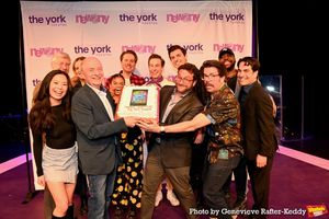 Joseph Church, Stephen Nachamie and Jeff Bienstock join with the cast-David Garrison, Photo