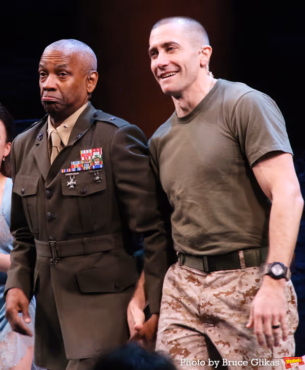 Denzel Washington and Jake Gyllenhaal  Photo