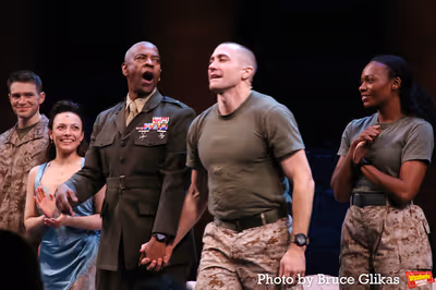 Andrew Burnap, Molly Osborne, Denzel Washington, Jake Gyllenhaal and Kimber Elayne Sp Photo