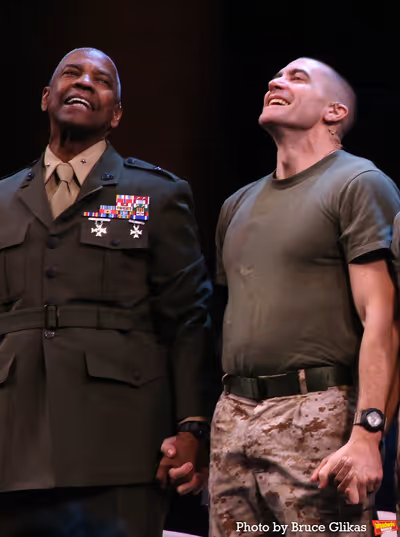 Denzel Washington and Jake Gyllenhaal  Photo