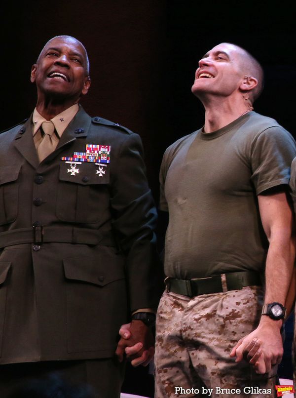 Denzel Washington and Jake Gyllenhaal  Photo