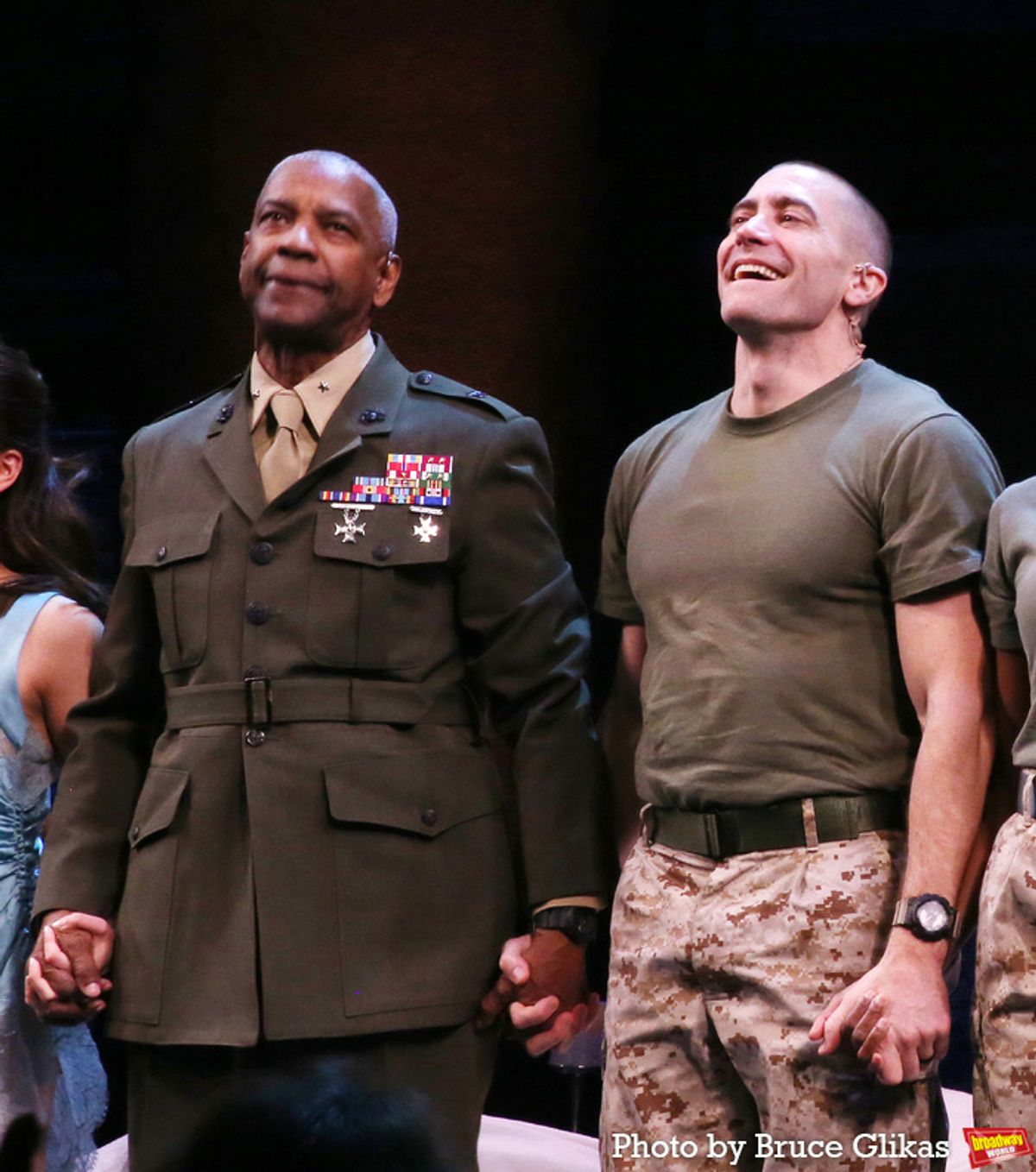 Denzel Washington and Jake Gyllenhaal  at 