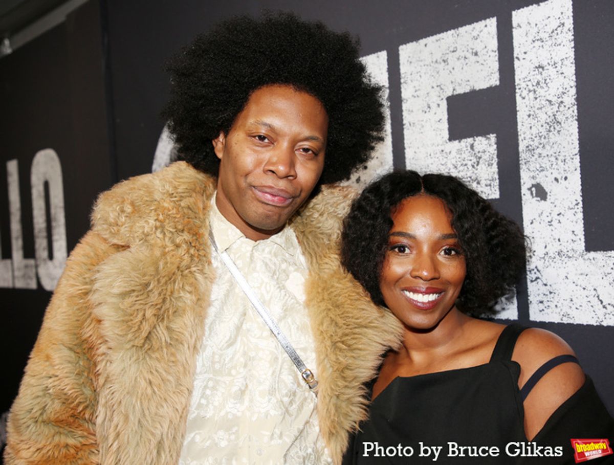 Jeremy O. Harris and Olivia Washington  at 