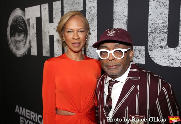 Tonya Lewis Lee and Spike Lee Photo
