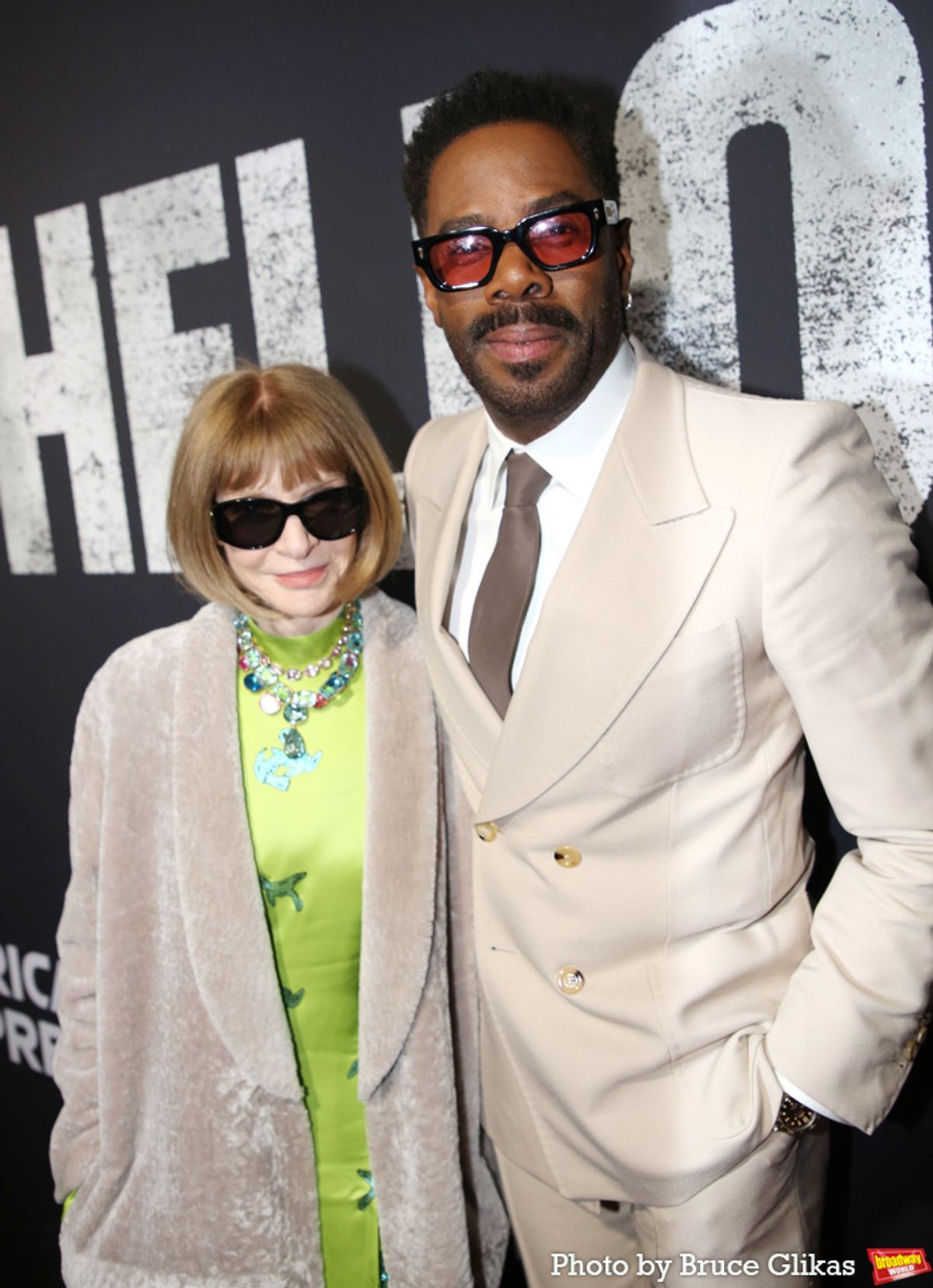 Anna Wintour and Colman Domingo at 