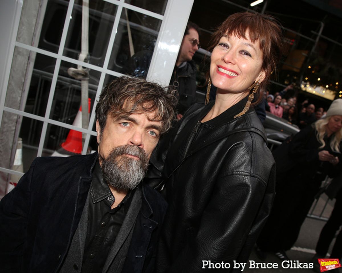 Peter Dinklage and Erica Schmidt at 