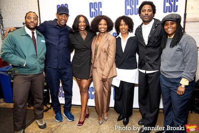 Malcolm Washington, Denzel Washington, Olivia Washington, LaChanze, Pauletta Washingt Photo