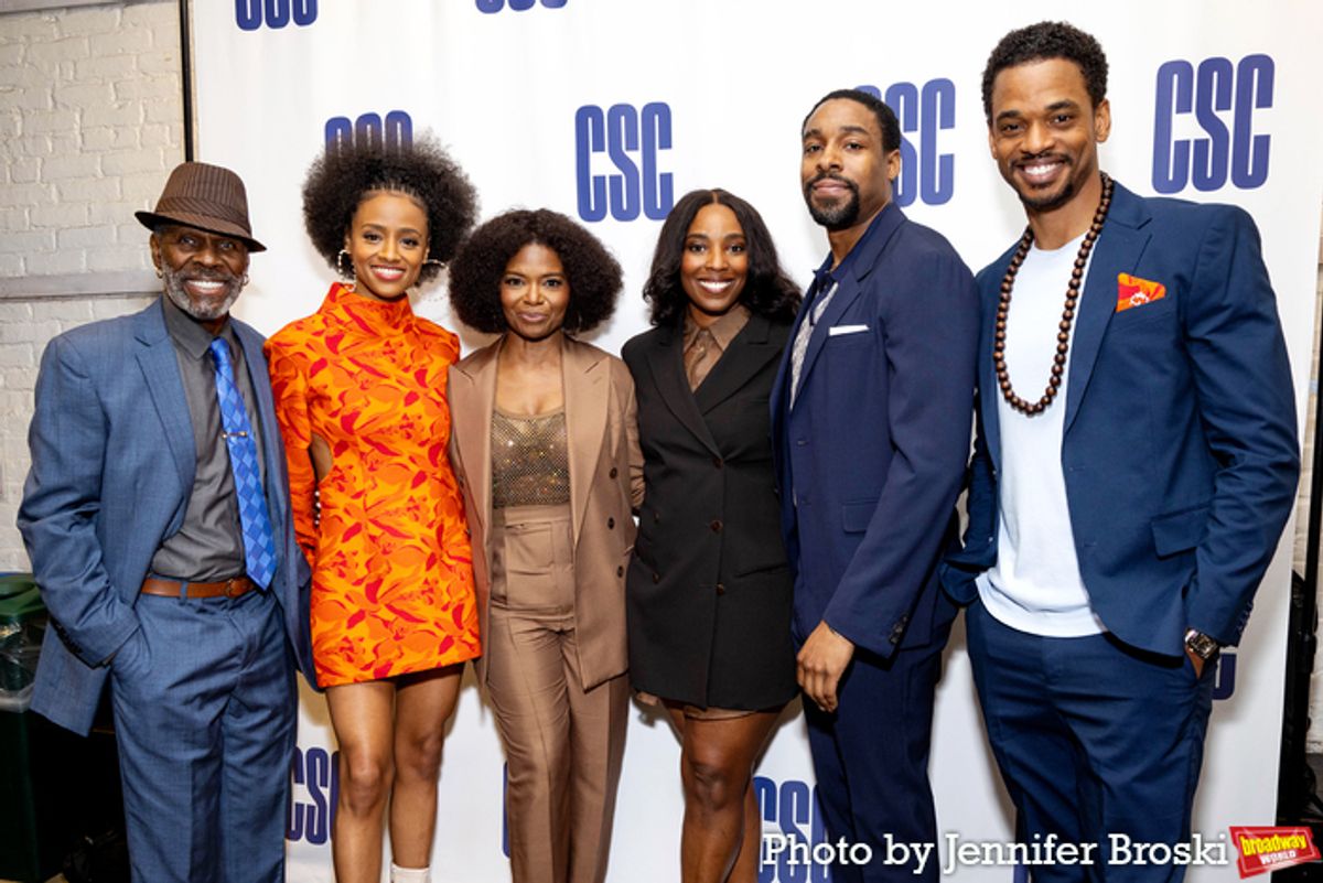 Milton Craig Nealy, Lakisha Michelle May, LaChanze, Olivia Washington, Grantham Coleman, Brooks Brantly at 