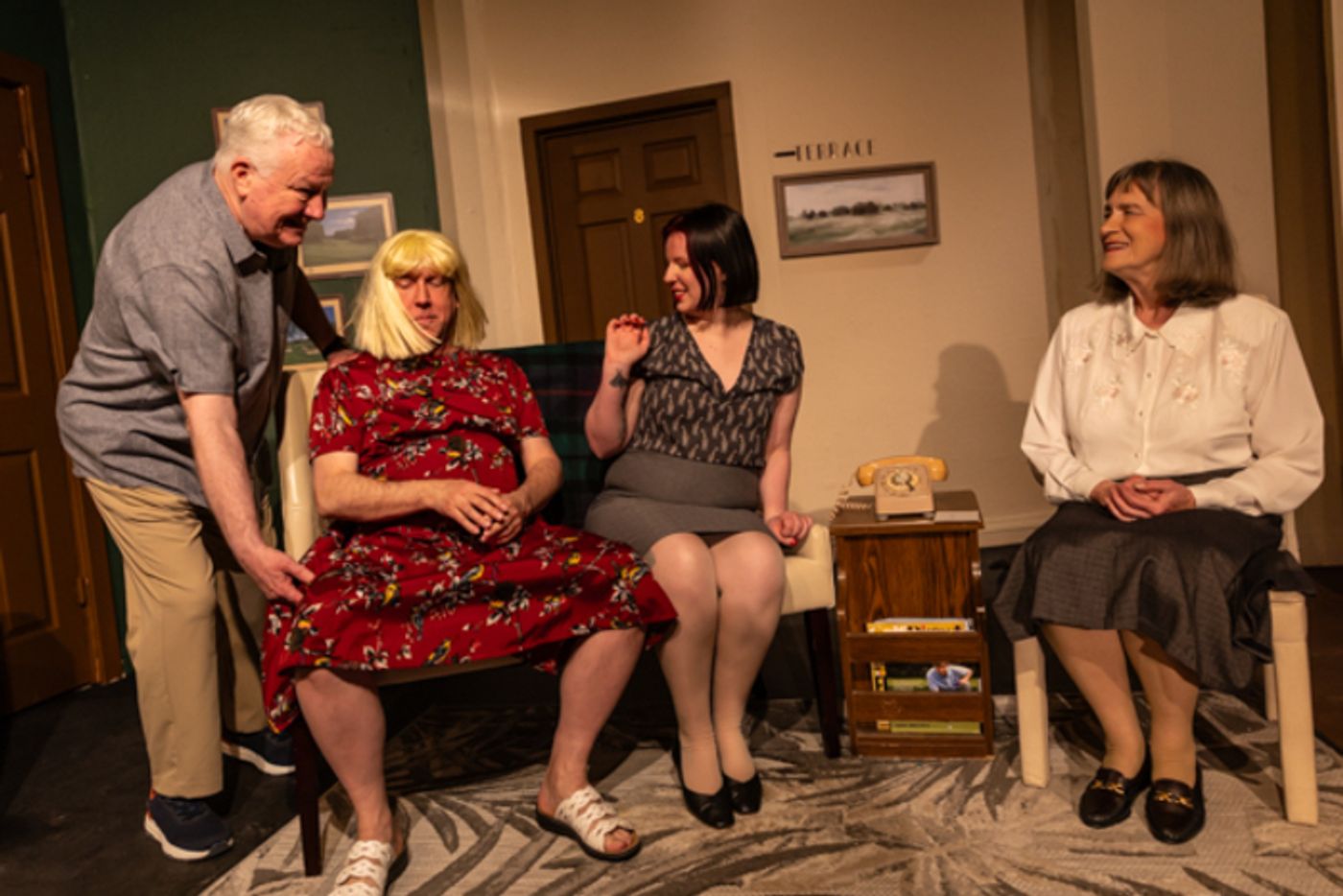 Photos: First look at Curtain Players’ WHOSE WIVES ARE THEY ANYWAY?  Image