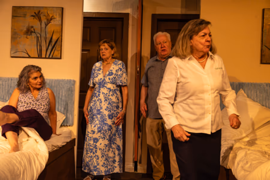 Photos: First look at Curtain Players’ WHOSE WIVES ARE THEY ANYWAY? Image