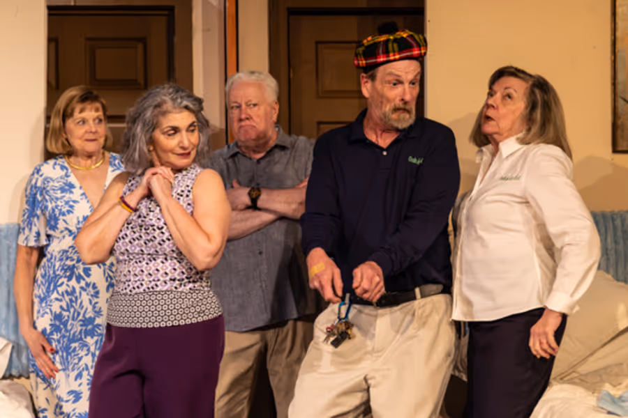 Photos: First look at Curtain Players’ WHOSE WIVES ARE THEY ANYWAY? Image