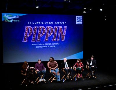 Julie James, Stephen Schwartz, Alex Newell, John Rubinstein, Tovah Feldshuh and Jac Y Photo