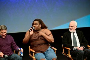 Stephen Schwartz, Alex Newell and John Rubinstein @ BroadwayWorld Stephen Schwartz, Alex Newell and John Rubinstein Photo