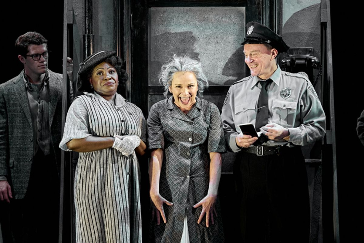 Alistair Brammer, Landi Oshinowo, Sally Ann Triplett and Mark Meadows at 