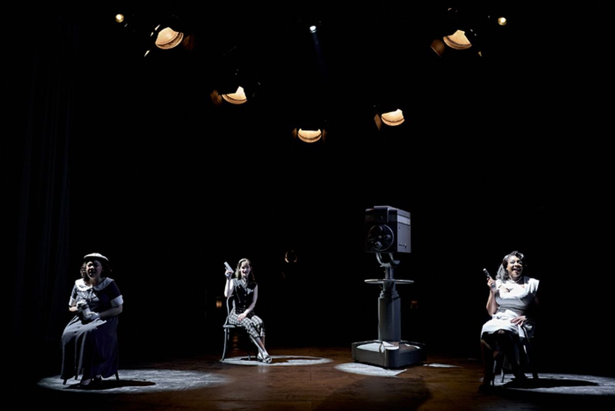 Keanna Bloomfield, Jade Oswald, Nicola Hughes at 