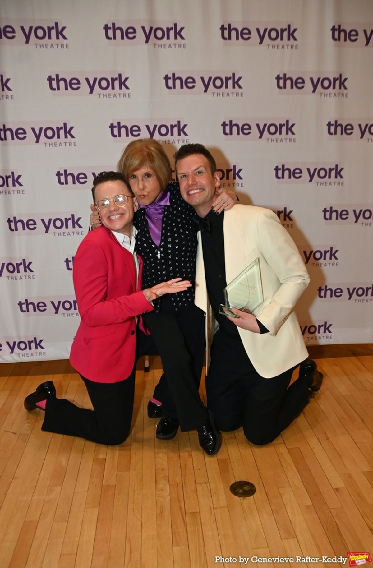 Riki Kane Larimer with Michael D'Angora and Tom D'Angora