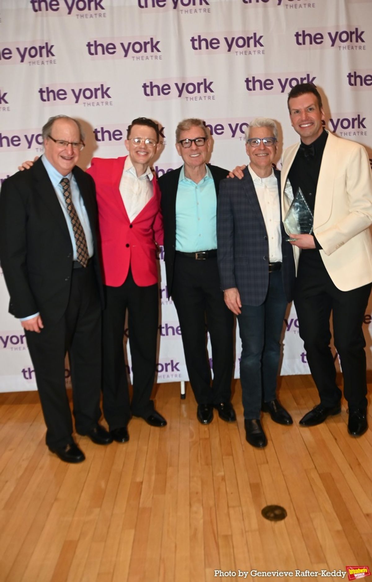 Eugene Gwozdz (Music Director), Michael D'Angora, Patrick Parker, Mark Waldrop (Director) and Tom D'Angora