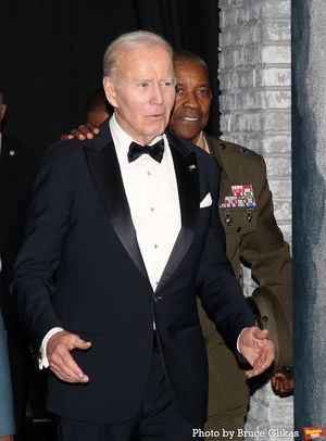 President Joe Biden and Denzel Washington Photo
