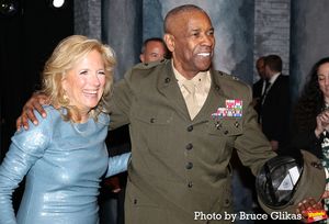 Dr. Jill Biden and Denzel Washington Photo