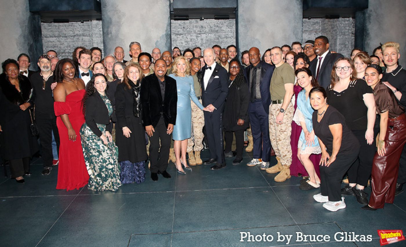 Photos: OTHELLO on Broadway Welcomes Joe and Jill Biden for A Backstage Visit  Image