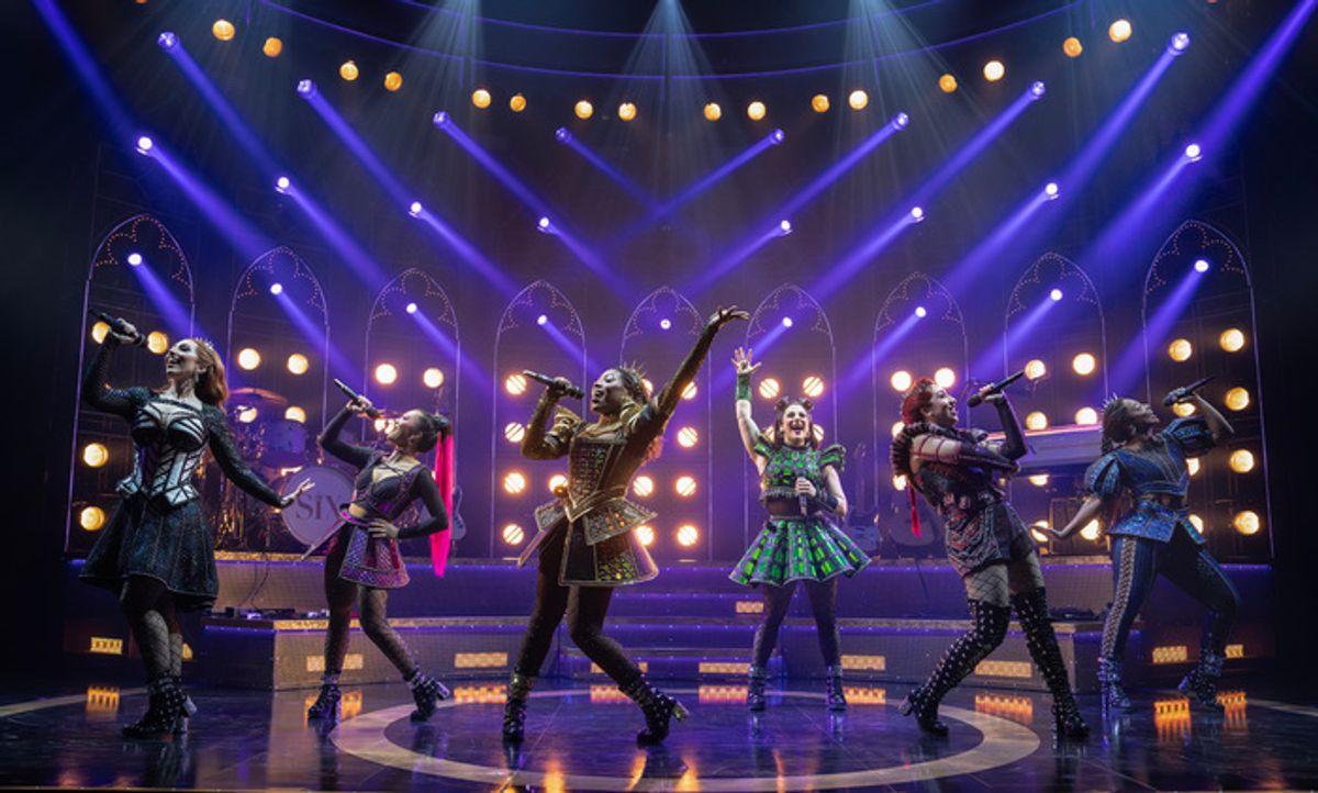 Kelsie Watts (Jane Seymour), Kay Sibal (Katherine Howard), Najah Hetsberger (Catherine of Aragon), Gianna Yanelli (Anne Boleyn), Krystal Hernandez (Anna of Cleves), & Taylor Marie Daniel (Catherine Parr) at 