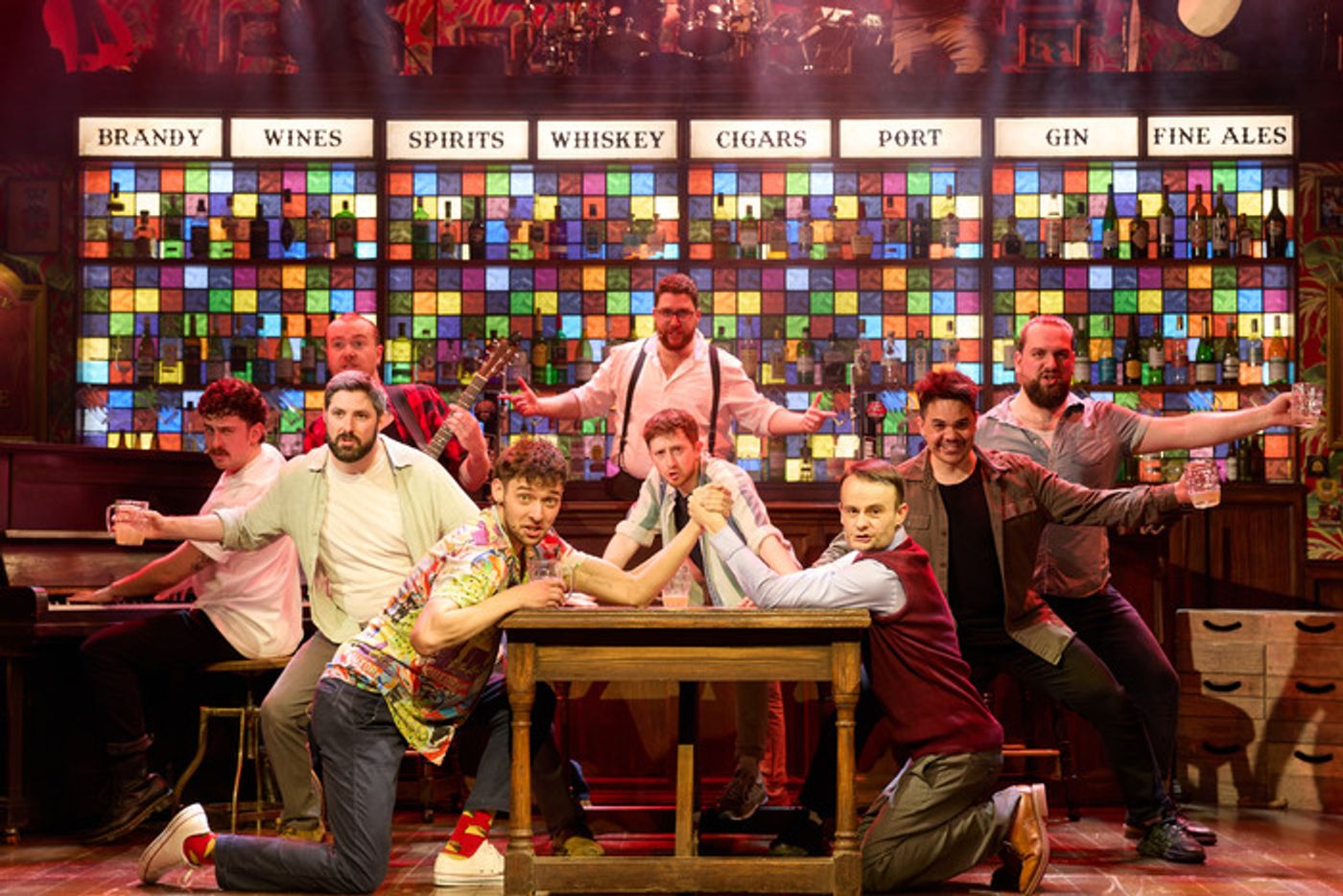 Photos: THE CHOIR OF MAN West End Cast at The Arts Theatre  Image