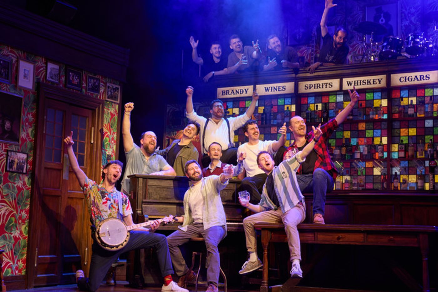 Photos: THE CHOIR OF MAN West End Cast at The Arts Theatre  Image