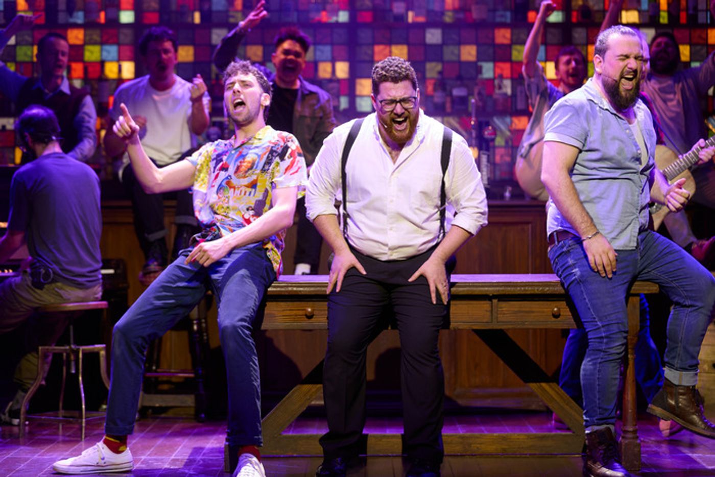Photos: THE CHOIR OF MAN West End Cast at The Arts Theatre  Image