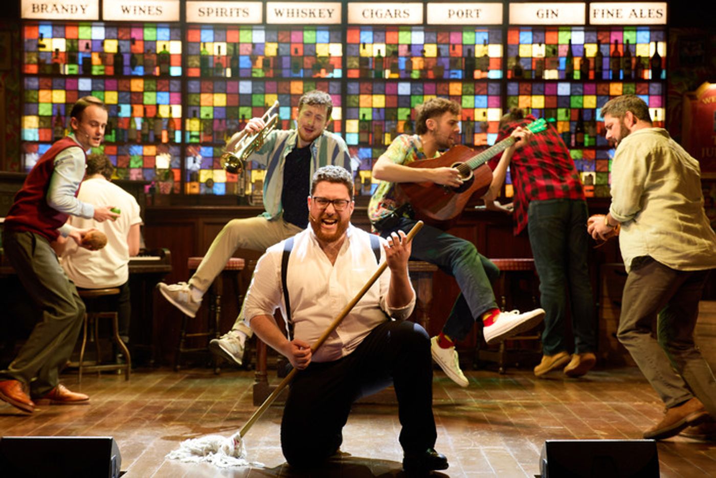 Photos: THE CHOIR OF MAN West End Cast at The Arts Theatre  Image
