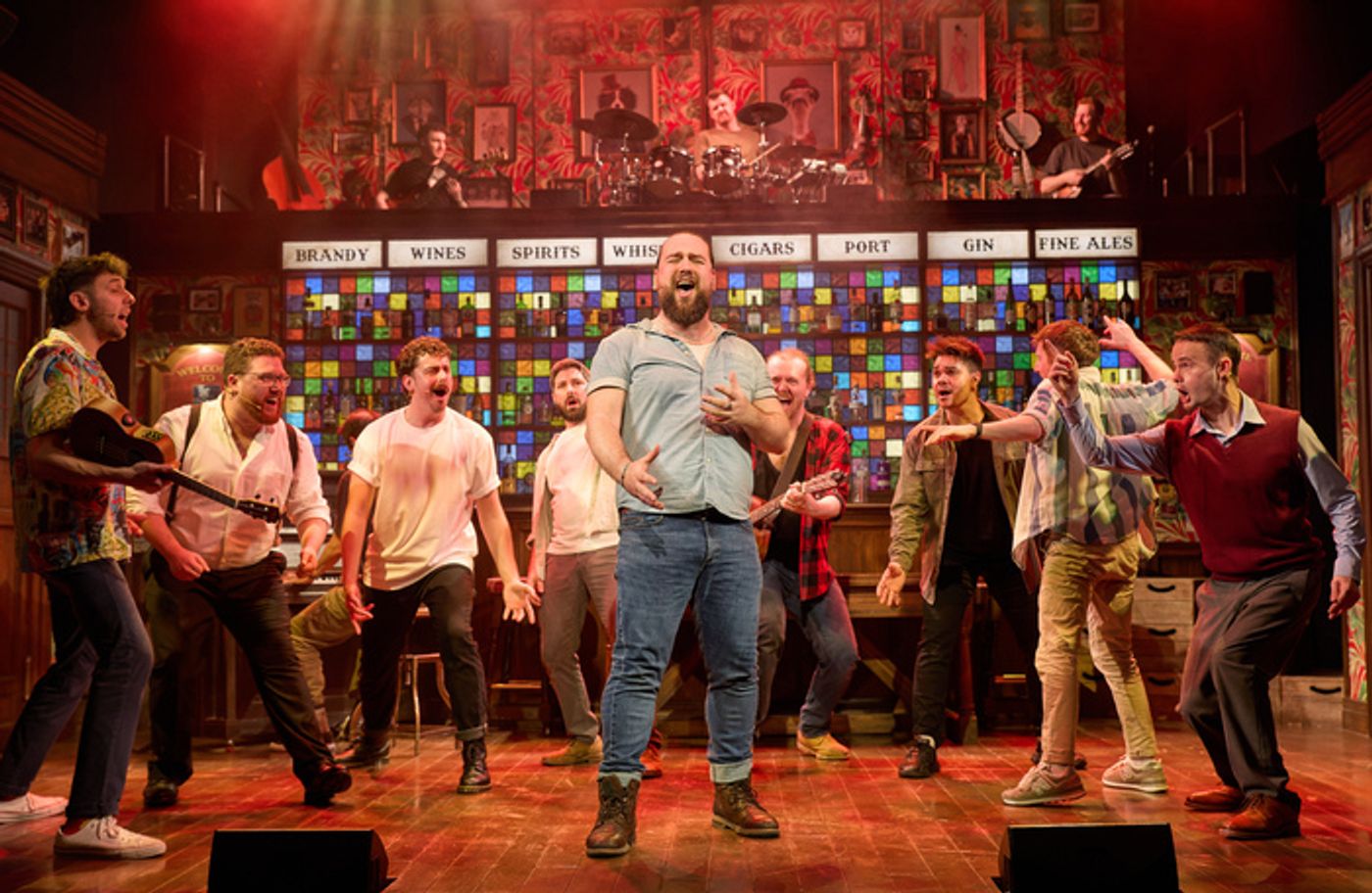Photos: THE CHOIR OF MAN West End Cast at The Arts Theatre  Image