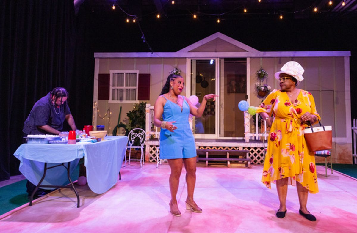 Dana Reid, Maria Albertina, Michelle L. Walker at Photos: First Look At Rhode Island Premiere Of FAT HAM At Wilbury Theatre Group